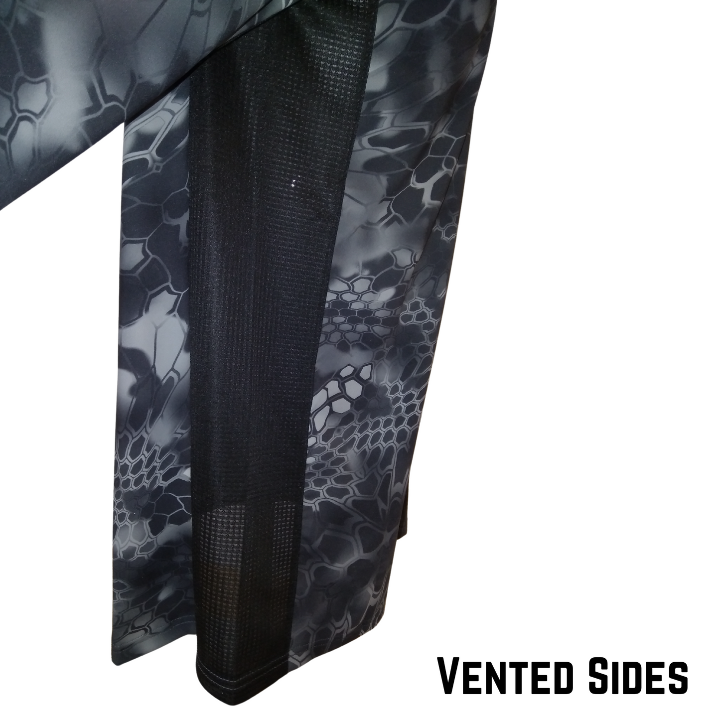 Fins West Performance Hooded Long Sleeve with Vented Sides